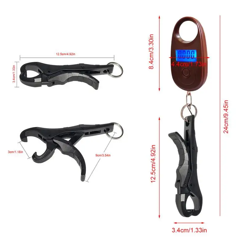 Fishing Small Digital Scale With High Precision Measurement Electronic Scale 5-25kg Load Capacity Fishing Scales For Outdoor