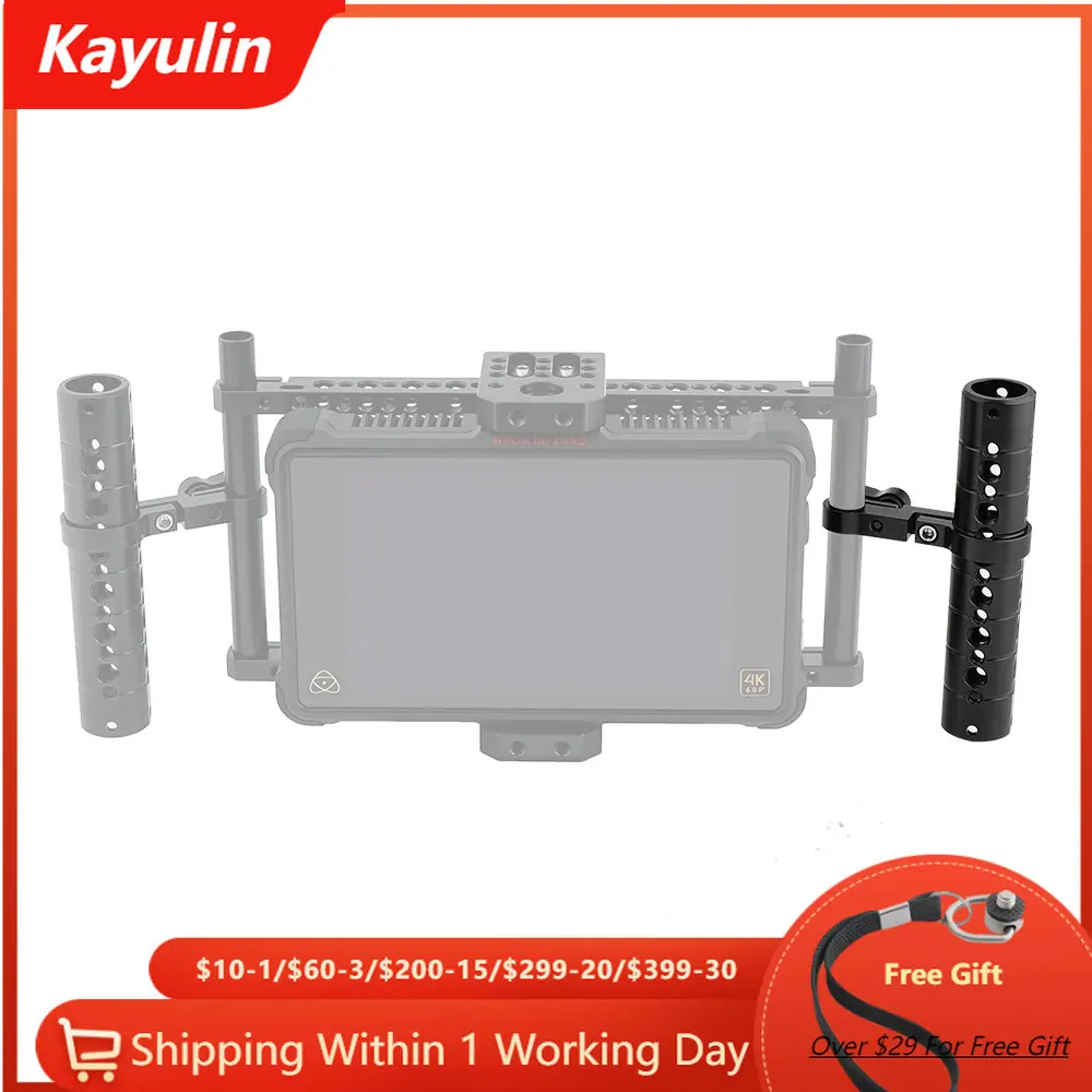 Kayulin 15mm Rod Clamp Handle Adjustable Cheese Aluminum Handle