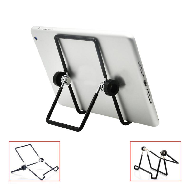 Adjustable Tablet Stand Holder, Universal Multi-Angle Non-Slip Metal phone Holder Cradle for 7 - 12.9 inch Tablet PC, Pad