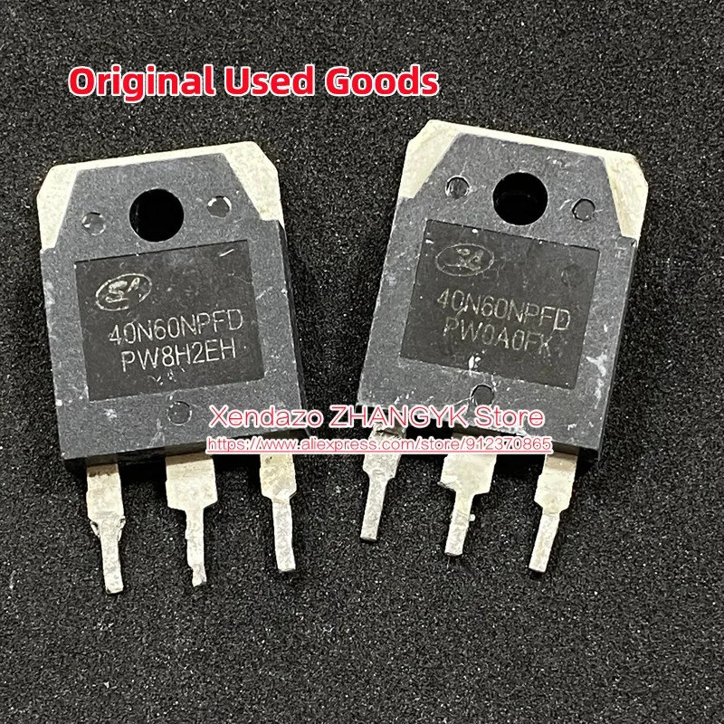 10pcs/lot Original SGT40N60FD2PN 40N60NPFD 40N60FD2 IGBT 40A600V TO-3P Welding Machine Dedicated