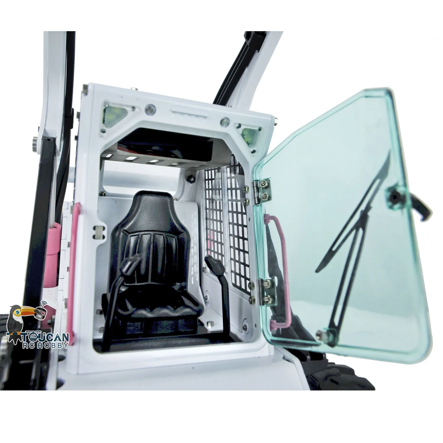 LESU 1/14 RC Hydraulic Loader Aoue Lt5H Metal Skid-Steer Wheeled Radio Truck Light Sound Finished Trucks Car Thzh1344-SMT8 4
