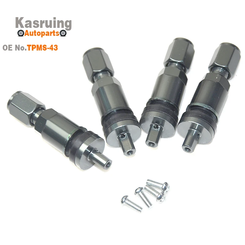 High Quality 4Pcs TPMS-43 Tire Valves TPMS Replacement For Chevrolet Buick Cadillac Mondeo GMC Volvo