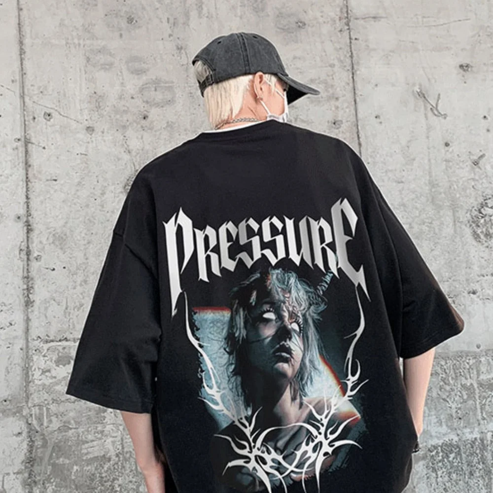 

Funny High quality Street trend T-Shirt Men Vintage Hip Hop Rap Style Tshirt Men Women Short Sleeve T Shirt Streetwear Tops Tee