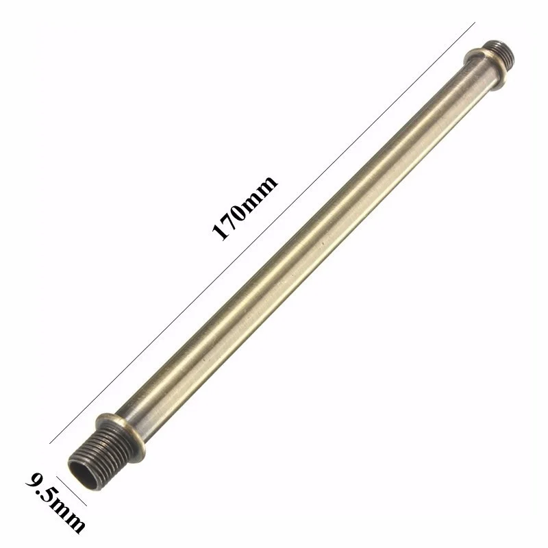 Lamp Holder Lamp Bulb Holder Lamp Base 17cm Retro Vintage Lamp Light Holder Socket Droplight Extension Rod Zinc Alloy Gold Bronze/Green Bronze