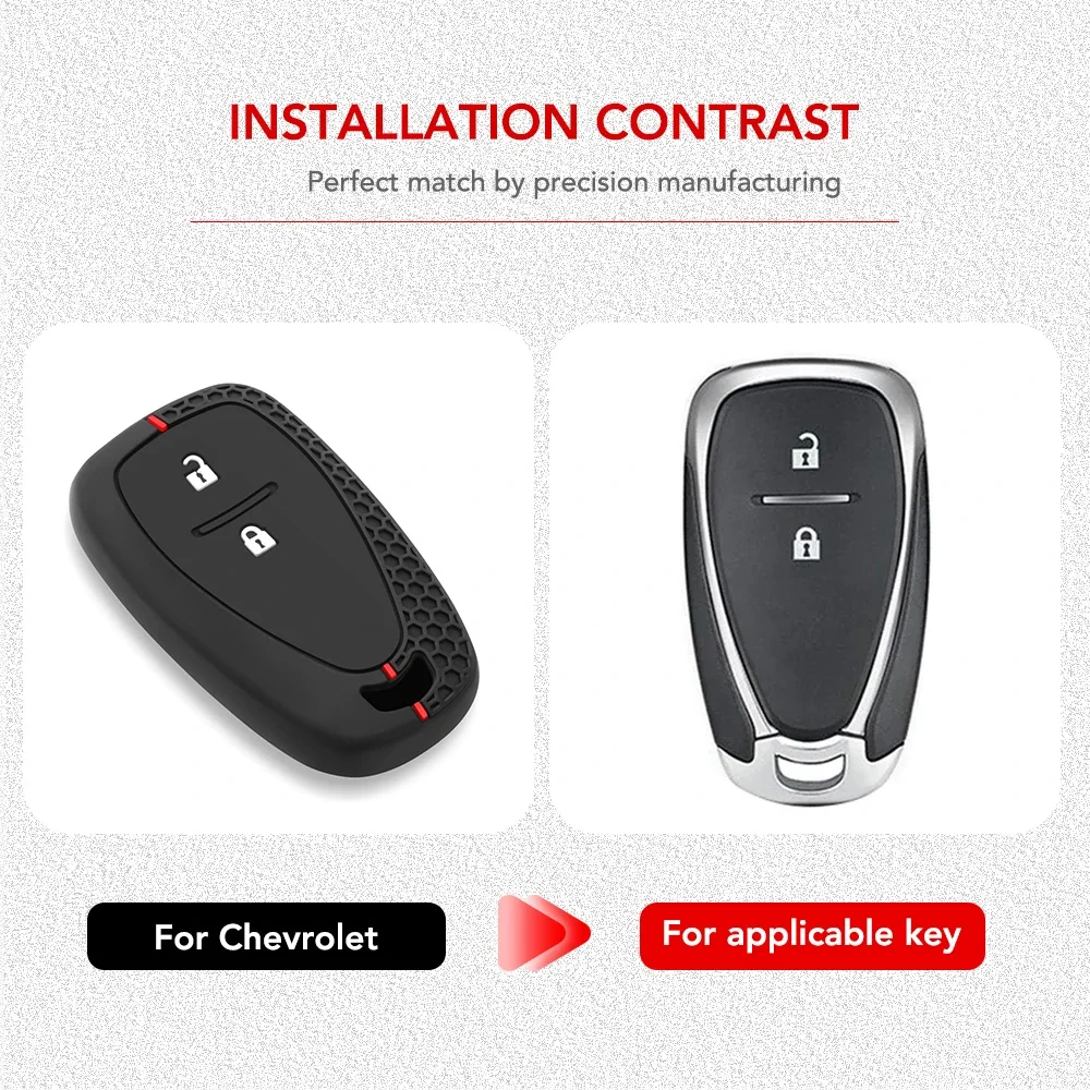 Premium Car Key Shell Fob Cover - Sleek Protective Case