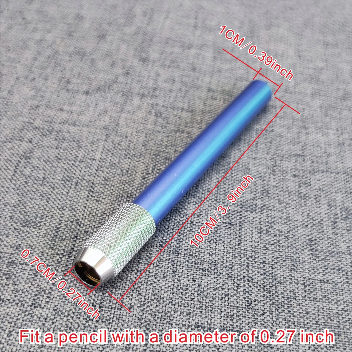 8 Pcs Pencil Extenders Metal Sketch Pencil Holder Extender Set Adjustable Art Write Tool Set Pencil Lengthener For Pencils 2