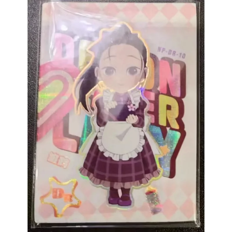 Anime Demon Slayer Kanroji Mitsuri Kochou Shinobu Nezuko Zenitsu Tsuyuri Kanao Collection Card Toy Christmas Birthday Gift 5