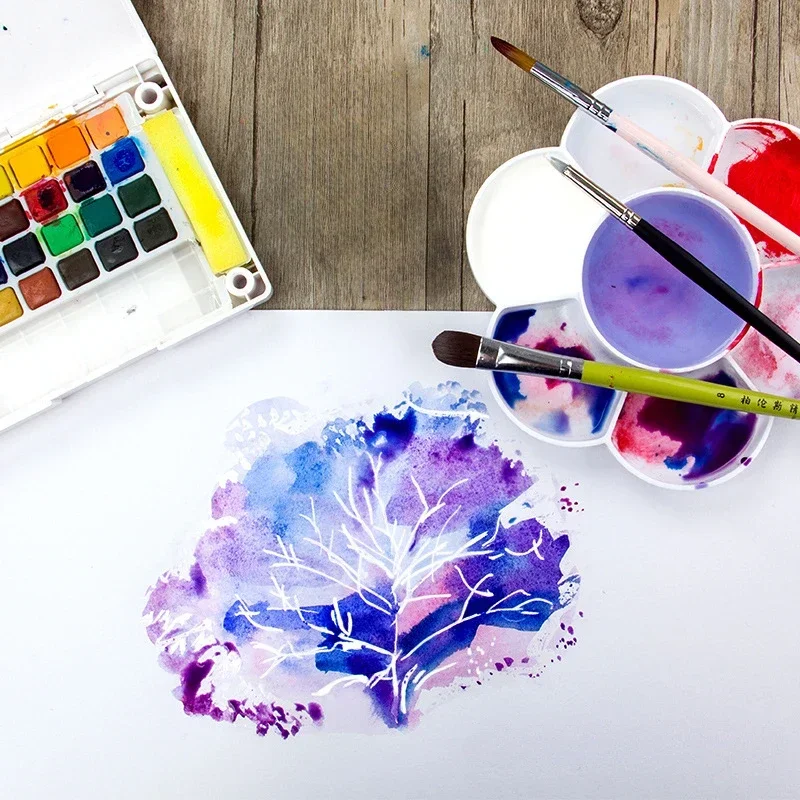 Oil Painting Turpentine Quick-drying Color Polishing Linseed Oil Watercolor Medium White Liquid Gum Arabic Liquid Painting 1PC