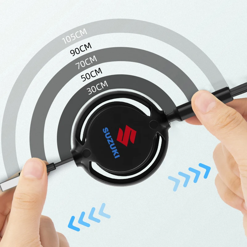 كابل USB متعدد الشحن السريع ، شاحن لفون ، مايكرو U...