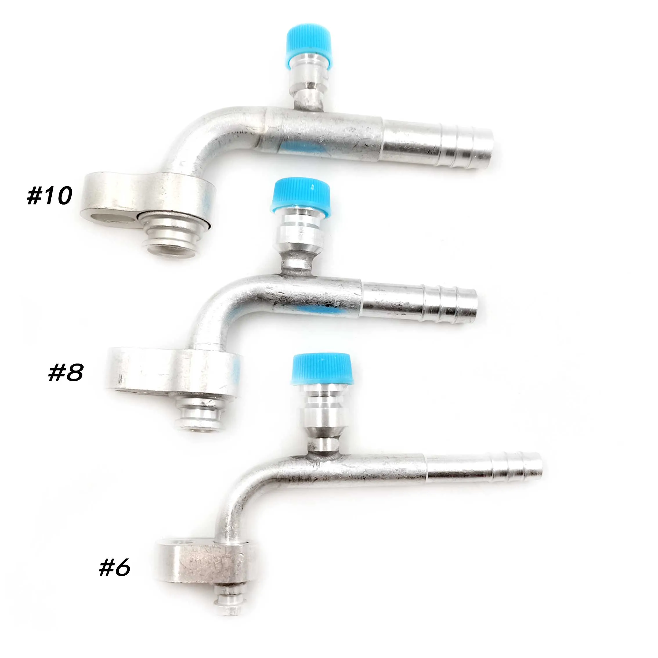 R134a AC Hose Clamp Aluminum Fitting for Air Conditioning Condenser,Compressor, Dry Filter Active Platen Joint