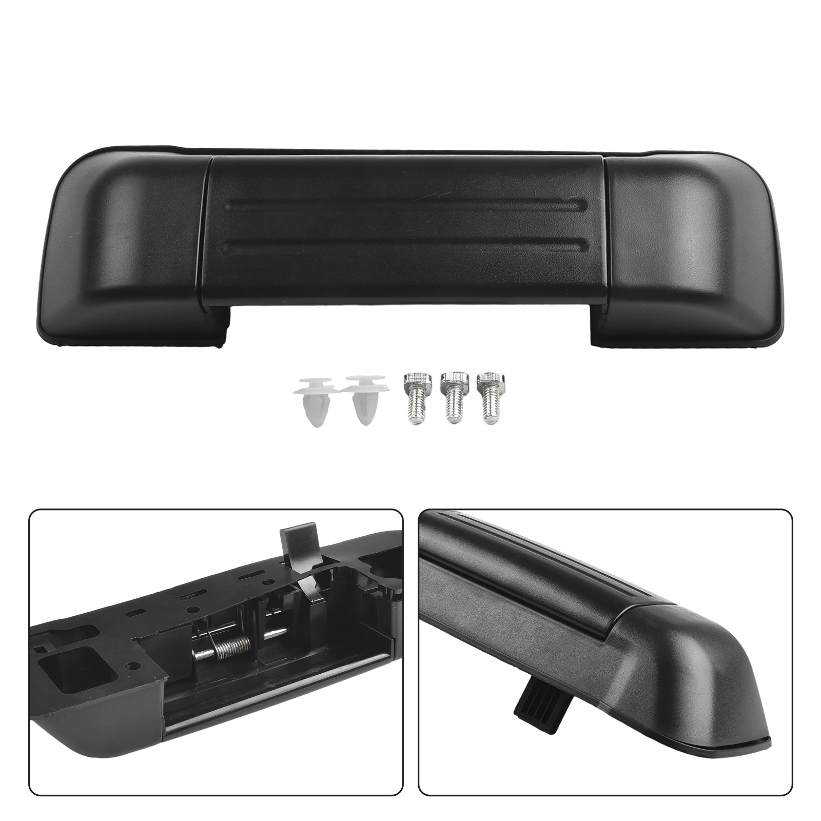 

Hot Sale High Quality Door Handle Car Handle Accessories Replacement Car 1pcs 265x75x80mm Black Plastic & Iron