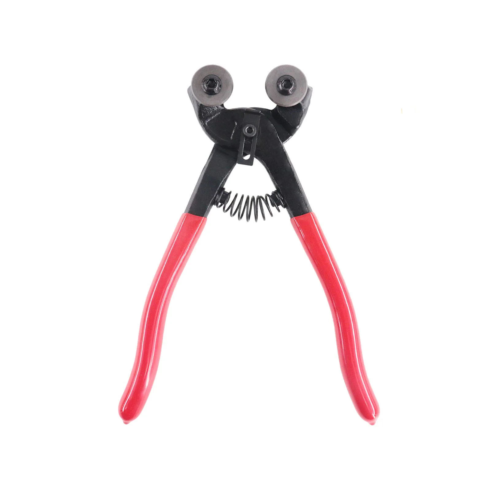 

Heavy Duty Round Nose Pliers Glass Tile Nipper Double Round Wheel Glass Nippers Tile Cutter Tool Pliers
