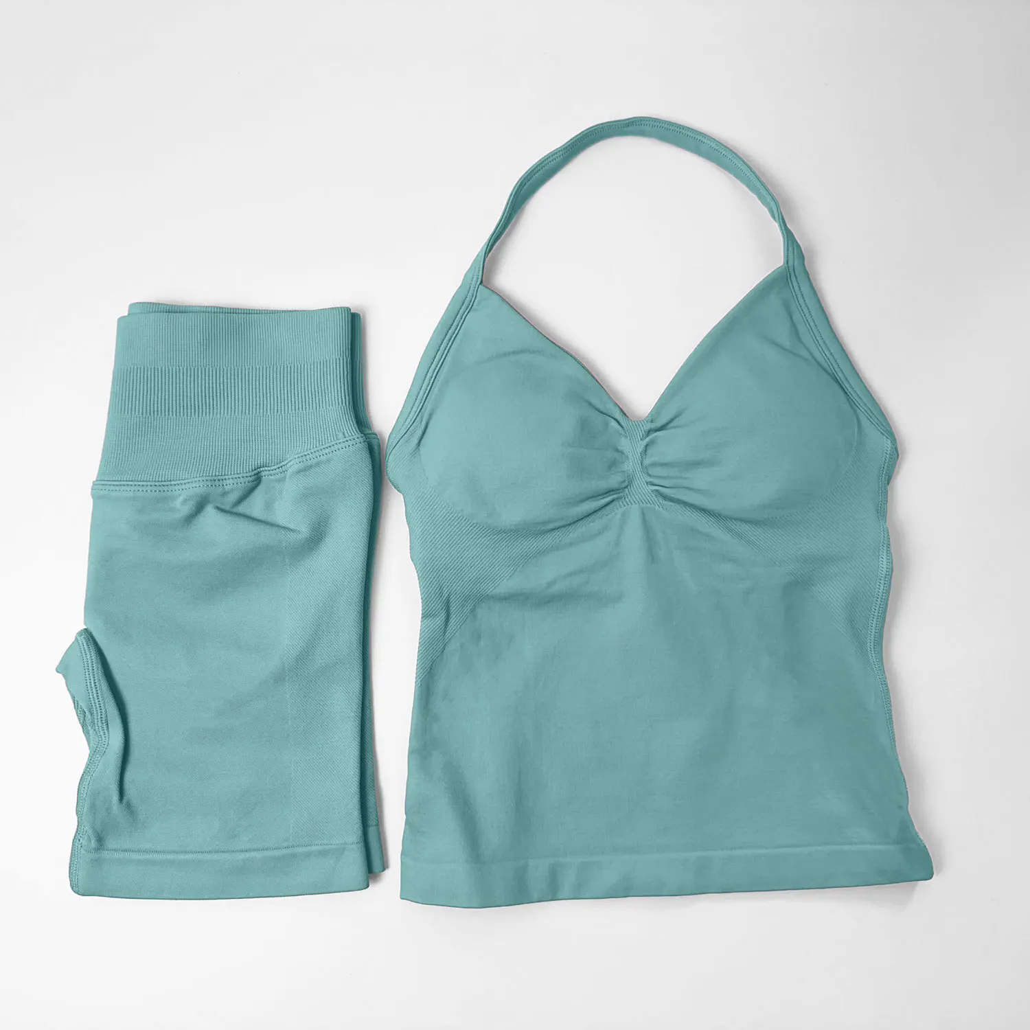 Ensemble Yoga 2 Pièces Short Femme