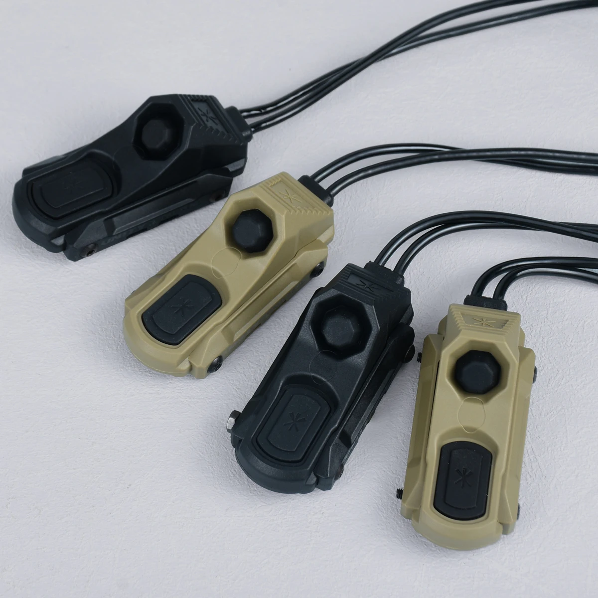 Tactical Flashlight Mount for Hunting with Pressure Switch