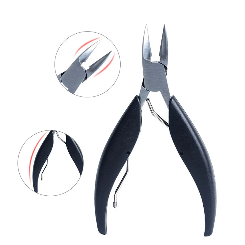 Portable Nail Cutters Clippers Anti-slip Resin Handle Design Gift for Birthday Day or Holiday