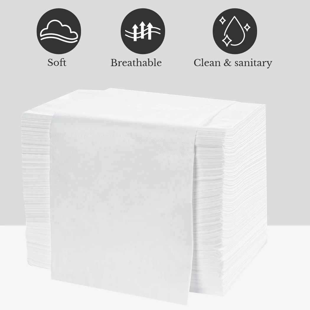 100Pcs Disposable Bed Sheets for Disposable Massage Spa Bed Sheets Soft Non-Woven Fabric Massage Table Sheet Protector Covers
