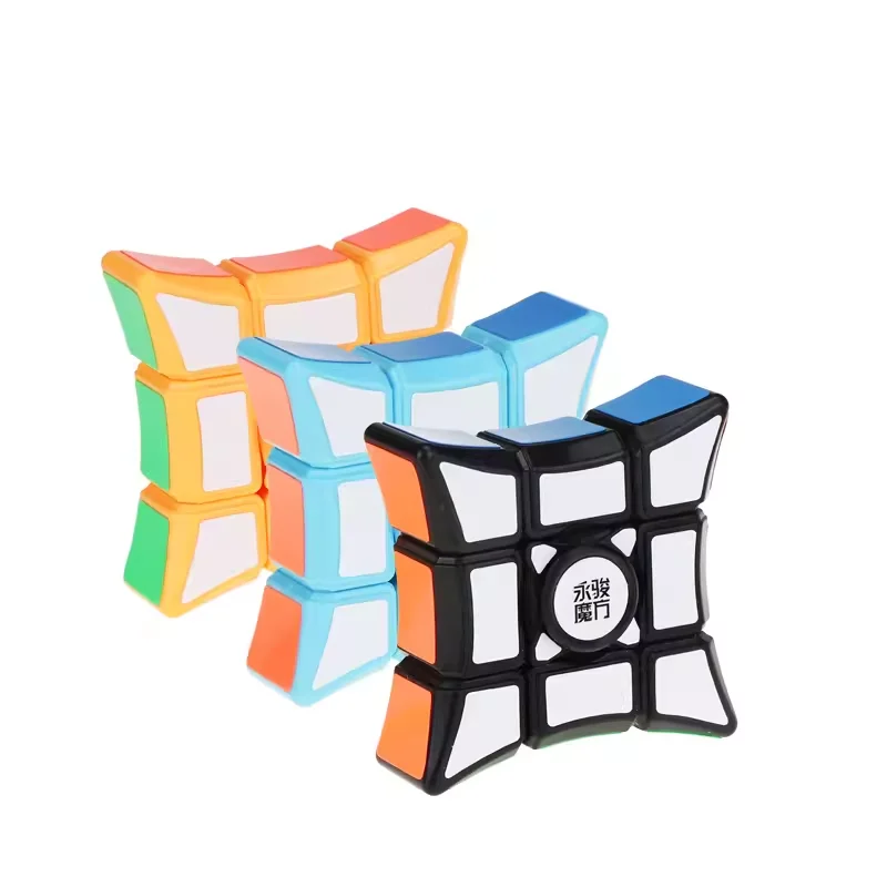 Yongjun YJ 1x3x3 Magic Cube Spin Fidget Spinner Smooth Speed 1x3 Cubo Magico For Educational toys