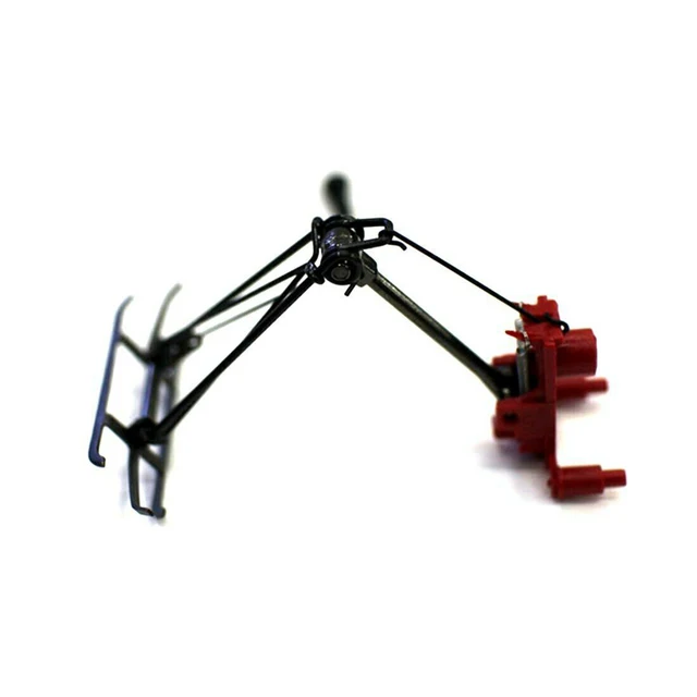2PCS DIY 1:87 HO Scale Train Electric Traction Pantograph Train Arm Bow for bachmann Model 2