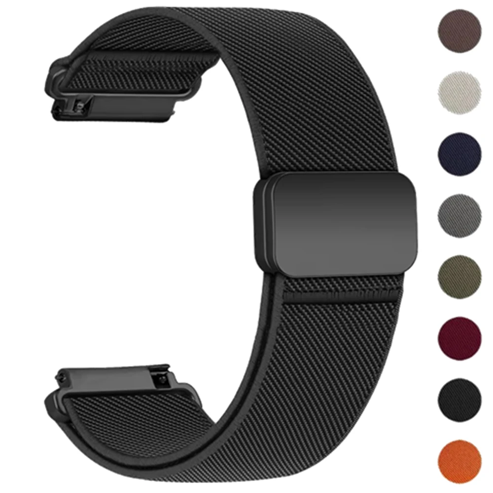 Magnetic Loop Strap for Smartwatches – 20mm & 22mm Band Bracelet