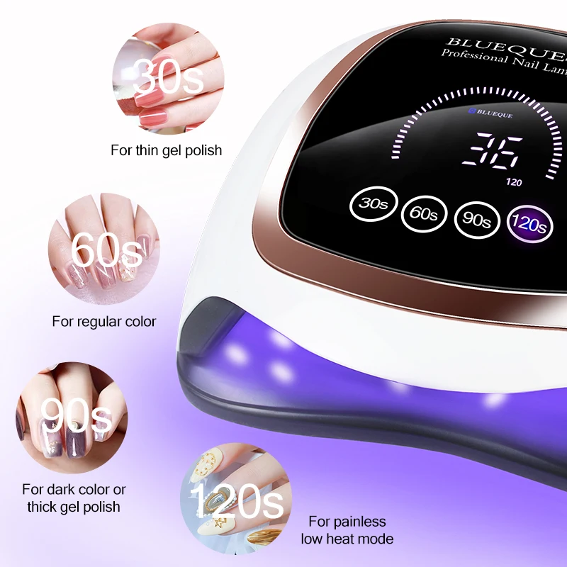 168W 42Led Nail Lampada di Asciugatura Per Manicure Professionale Led UV Lampada di Asciugatura Con Auto Sensore Intelligente Attrezzature Salone di bellezza Strumenti