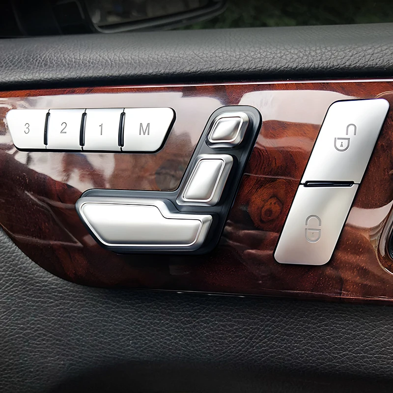 Edelstahl Klimaanlage Rahmen Für Mercedes E-Klasse Coupe W207 - Armaturenbrett Zierleiste