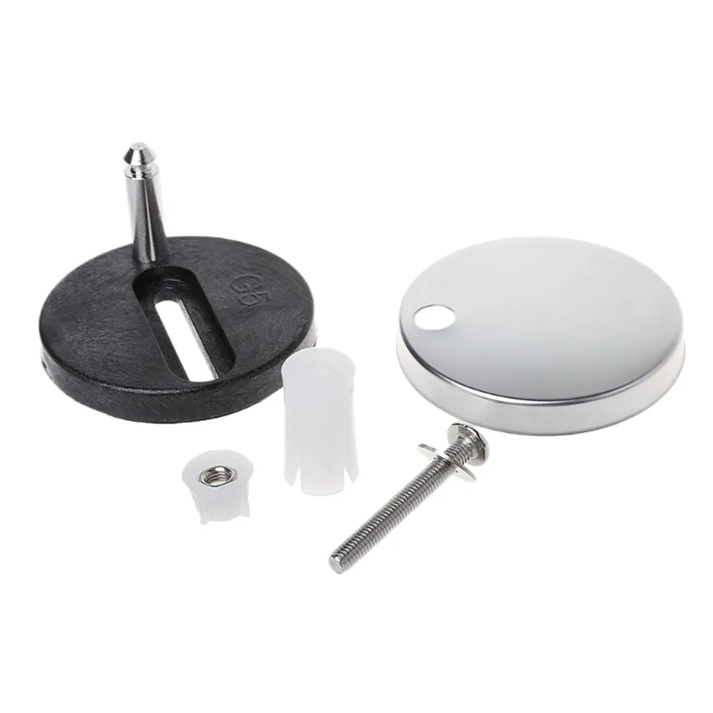 

2pcs Top Fix Toilet Lid Hinge 60/65mm Cover Screw Connector Lid Hinge Screws Quick Release Toilet Cover Accessories