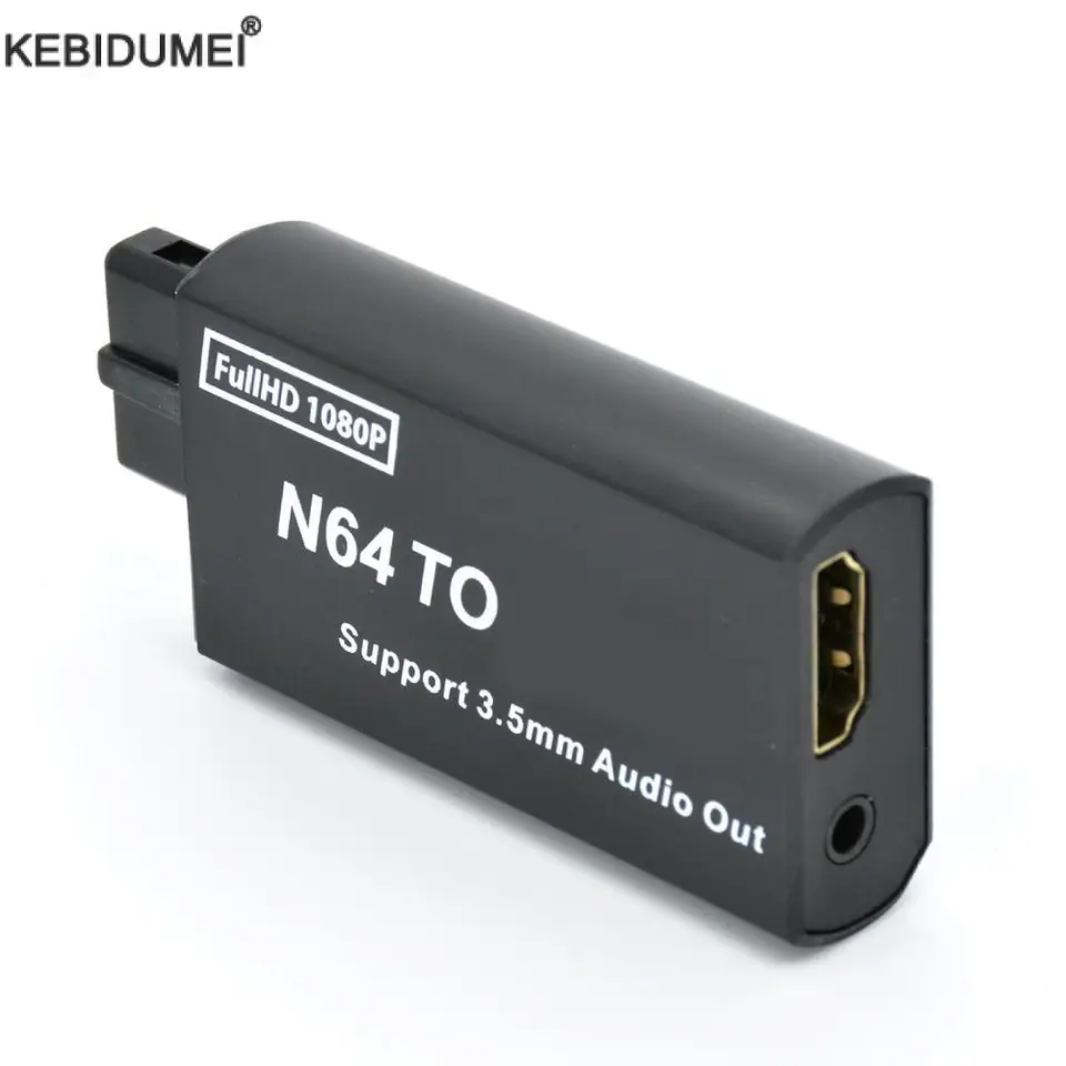 Adaptateur HDMI pour Nintendo SNES / N64 / Game Cube / Super Adaptateur HDMI pour Nintendo SNES / N64 / Game Cube / Super