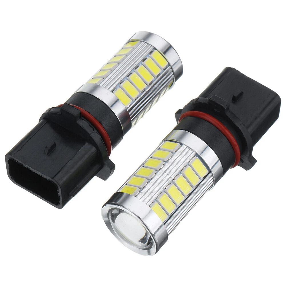 For Mercedes For Benz W212 C207 A207 E-Class 2010-2012 2x P13W White LED Bulb 12V/24V 9W Fog Daytime Running Light DRL