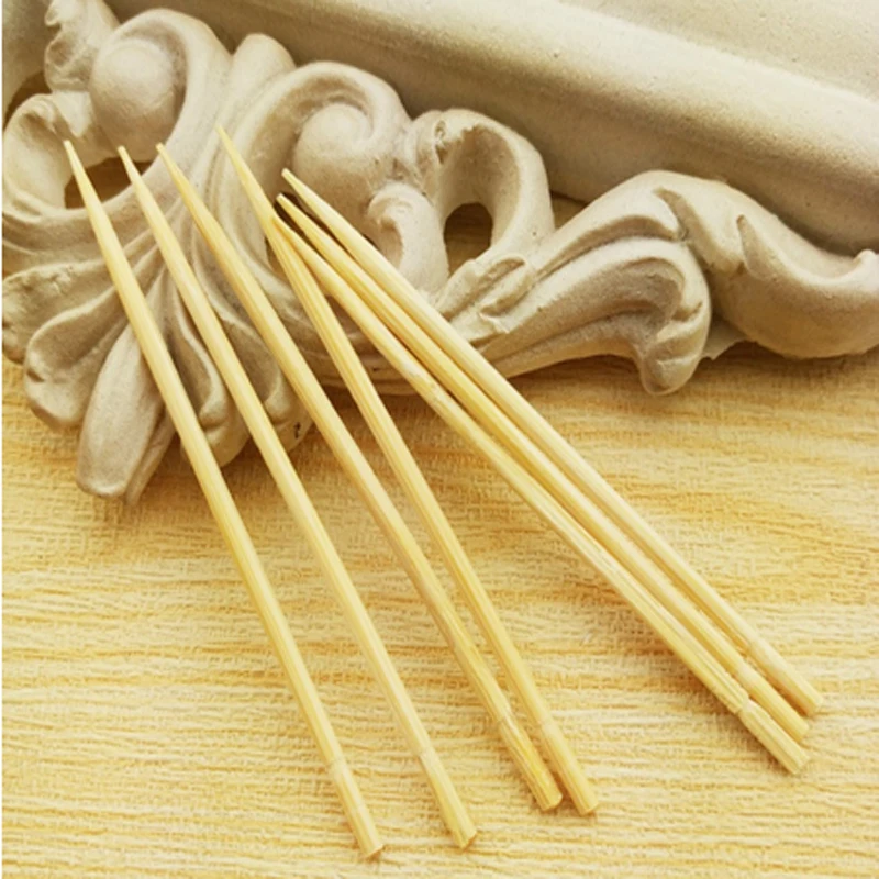 200Pcs Toothpicks Bamboo Oral Wooden Tooth Pick Care Bamboo Products Chinese Style Toothpicks Restaurant Table Accessories toothpick set toothpicks set