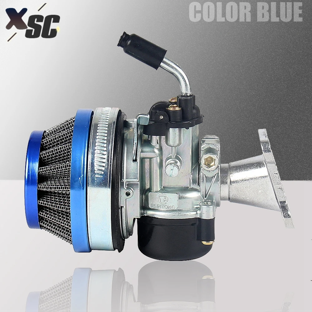 Carburador de 2 tiempos para motocicleta, Kit de filtro de aire para Mini Moto Dirt Pocket Bike ATV Quad Motorcross, 37c