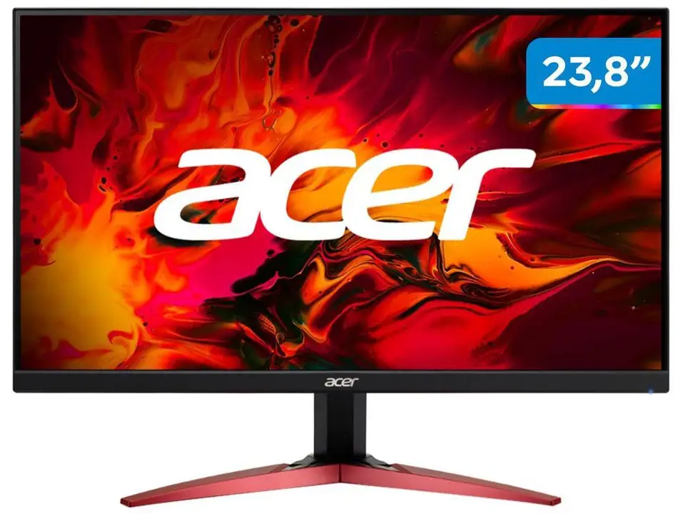 Acer 大画面モニター 黒/赤 KG241Q 23.6インチ 144Hz Acer KG241QAbiip