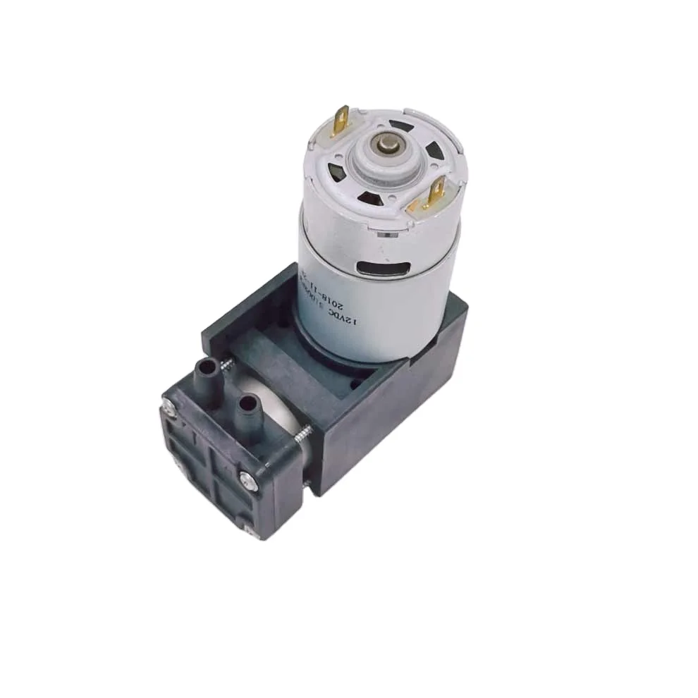 35L/M 유량 4500mbar 고압 전기 브러시 DC 24V 진공 공기 피스톤 펌프