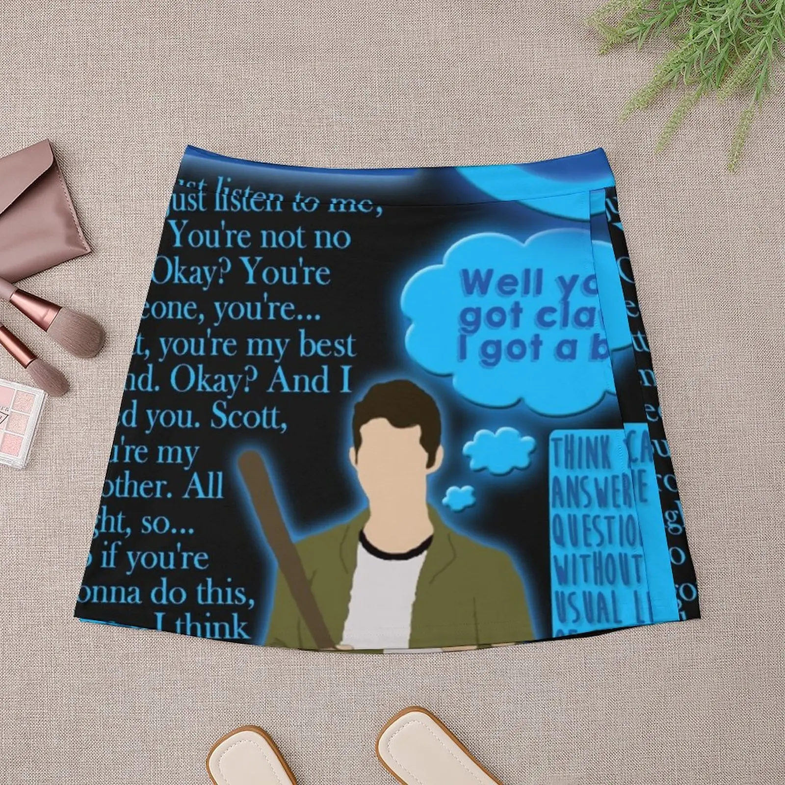 Stiles Stilinski Quotes Mini Skirt Clothes for summer elegant dresses for women Woman clothing