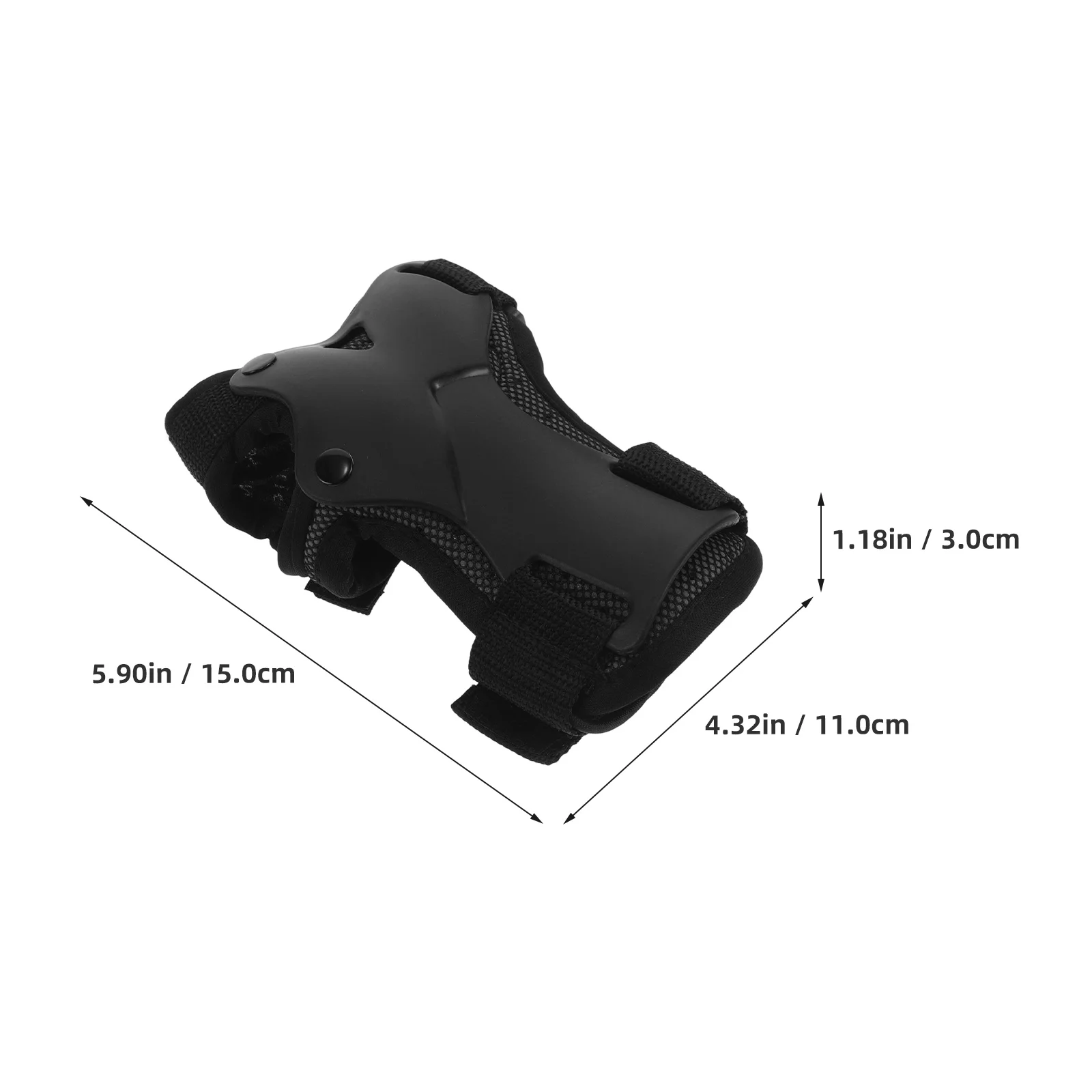 1 Pair Sport Wristband Wrist Support Brace Skating Snowboarding Extra Strength Weight Lifting Bandage Fitness Gym Training