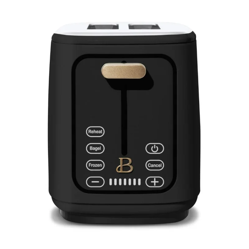 

Beautiful 2 Slice Toaster with Touch-Activated Display, Black Sesame by Drew Barrymore