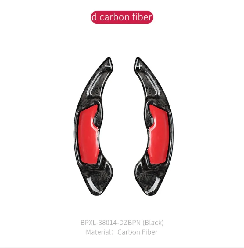 T-carbon Carbon Fiber Steering Wheel Extension Paddle Shift For Subaru Forester SJ BRZ XV Outback Legacy For Toyota GT86 FR-S