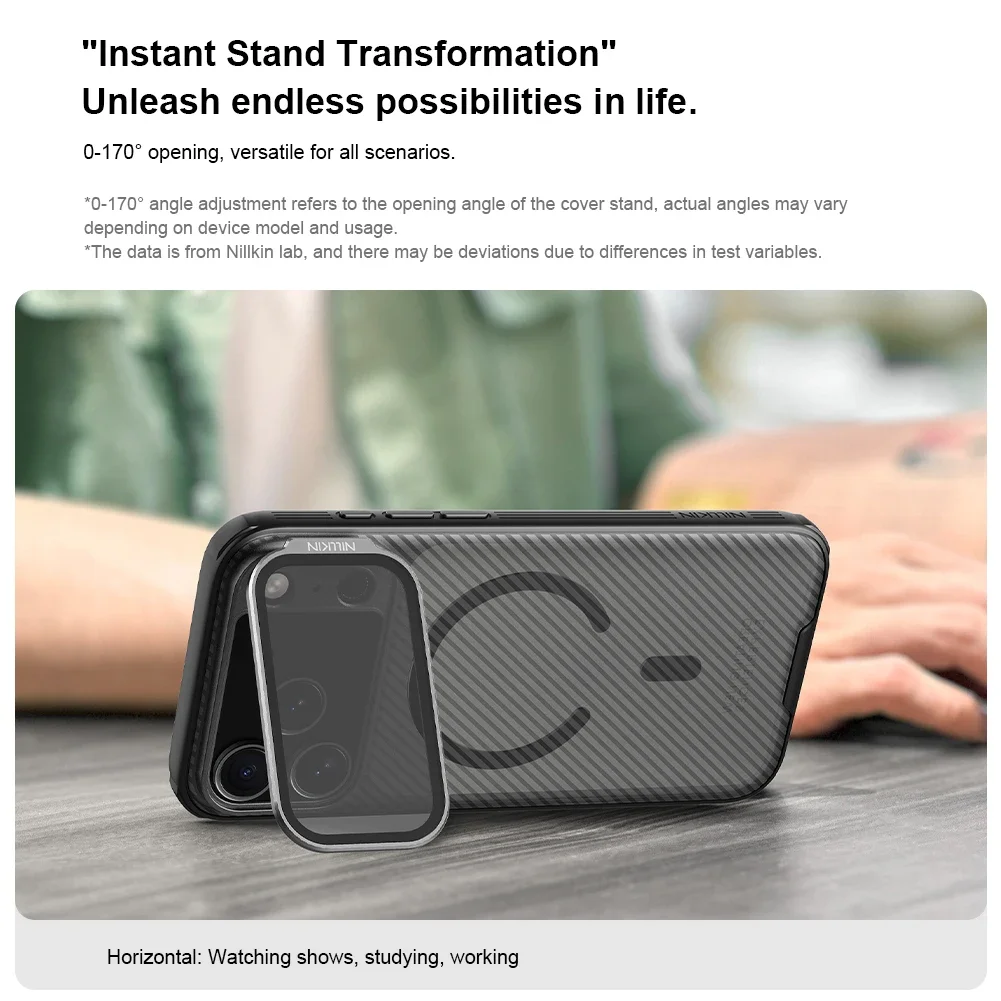 NILLKIN MagSafe CamShield Prop Case with Lens Protection