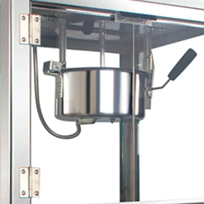 Commercial Stainless Steel Hot Air Automatic Popcorn Maker Machine Popcorn Machine