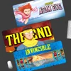 I-Invincible Cartoon High Quality Gamer Play Mats Mousepad Size For Game Keyboard Pad For Gamer 1