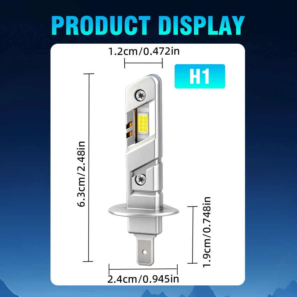 2/6x LED 전구 30000LM 헤드라이트 6000K 안개등 FIAT SIENA (178 172) 2002-2018 2003 2004 2005 2006 2007 2008 2009 2010 2011