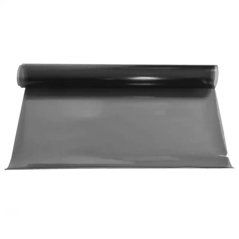 PVC Floor Protector Pad 90x120x1.5cm Black Floor Mat for Living Room for Gym