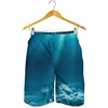 Fashion Blue Ocean 3D Printed Beach Shorts Men Sea Water Pattern Swimming Trunks Summer Vacation Oversized Surf Board Shorts 4