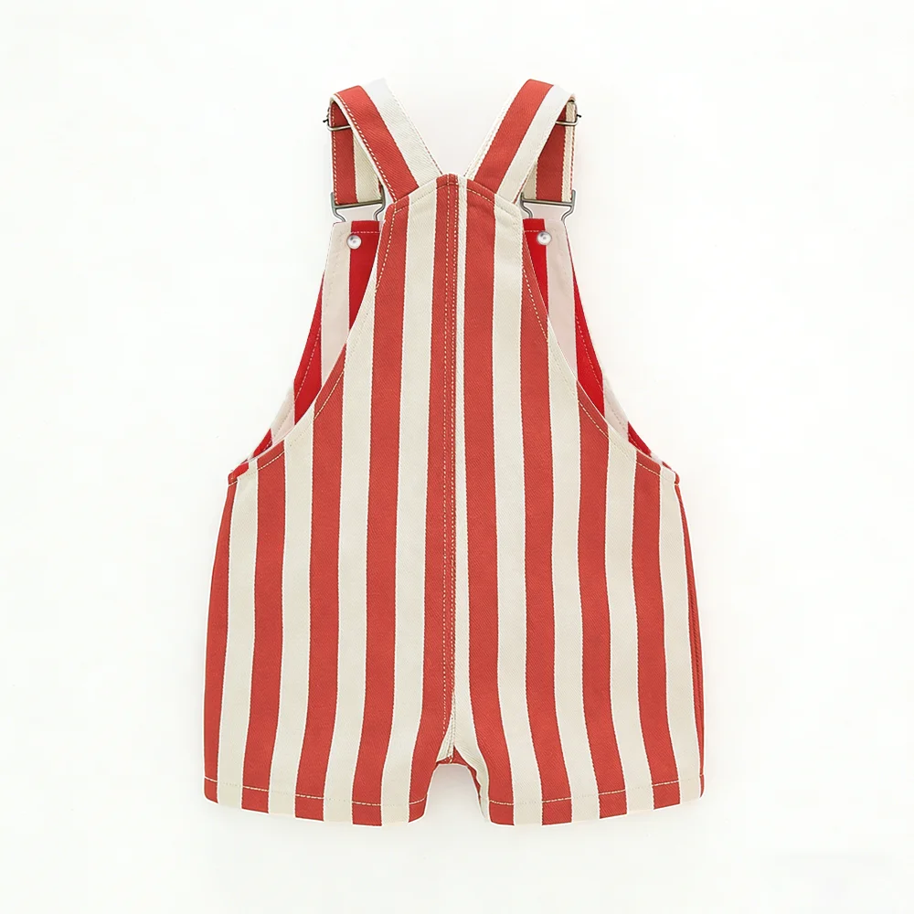 Fashion Spring Summer Toddler Boy Romper Casual Suspender Baby Overalls Infant Girl Clothing 4