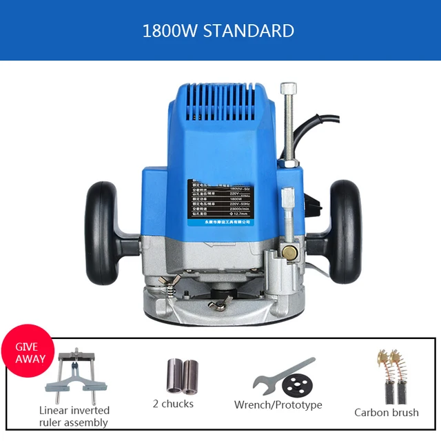 Multifunkcionális Kézi Famegmunkáló Gravírozási Gép 220V/1800W/2200W ...