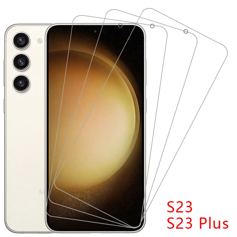 Pellicola Salvaschermo Per Samsung Galaxy S23 Plus 5G Vetro Temperato Protettivo Su Samsungs23 Galaxys23 S 23 23 S S23Plus Pro Film 9H