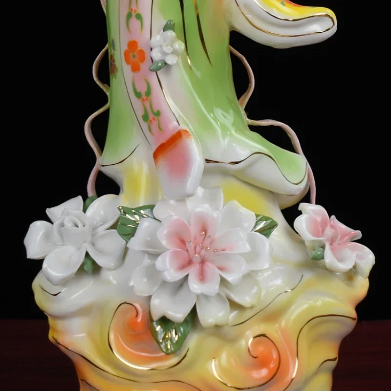 花 新しい中国の小さな口セラミックホームデコレーション装飾(サイズ:M