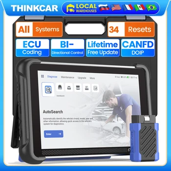 MUCAR 892BT OBD2 Scanner Full System Diagnostic Tools 34 Reset Lifetime Free Update BI-Direction DOIP CANFD 2025 Automotive Tool