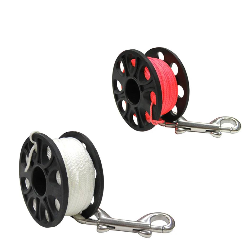 

Scuba Finger Reel Firm Dive Reels Double Ended Guide Line Diving Snorkeling