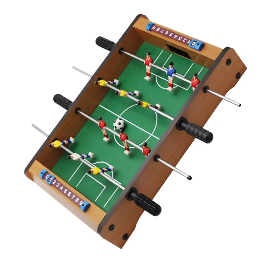 Mini Foosball Table Top , Mini Football Game Table for Kids Soccer Game Table Indoor Games for Parent-child Game, Fun for All