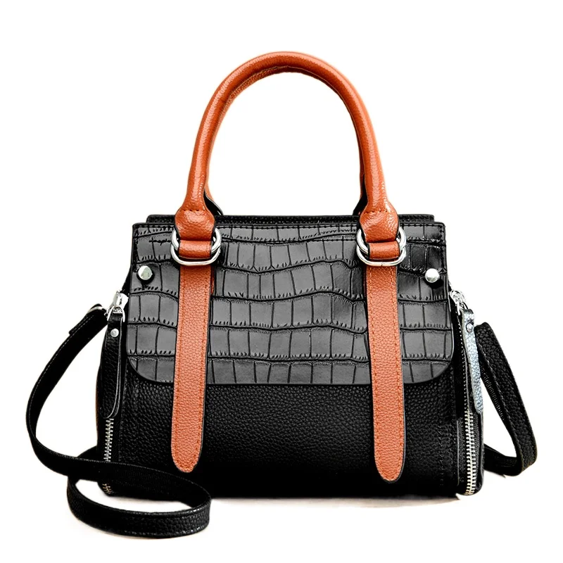 

XZAN Leather Designer Handbag for Female 2023Fashion Shoulder Crossbody Women Shopper Bag Luxury Brand Ladies Messenger Sac